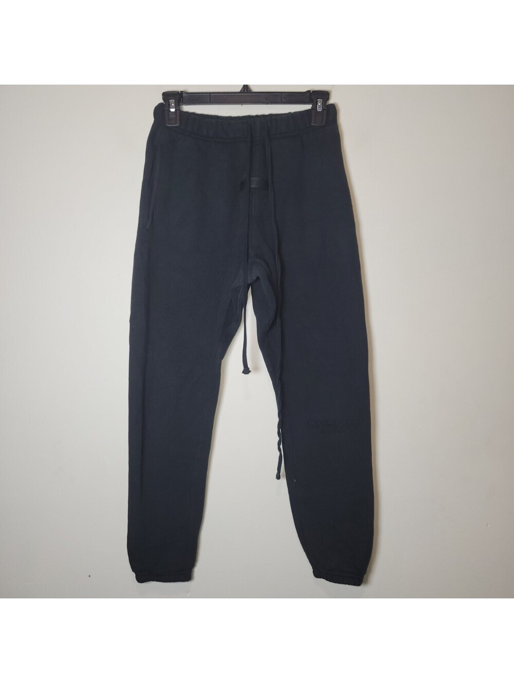 FEAR OF GOD Essentials XXS Dark Gray Fleece Drawstring Sweatpants Joggers Mens